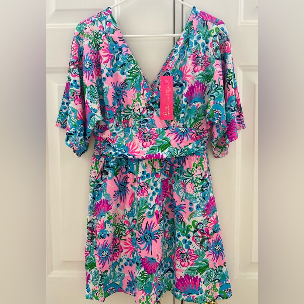 NWT Lilly Pulitzer Parigi Skort Romper NEW - Picture 3 of 7